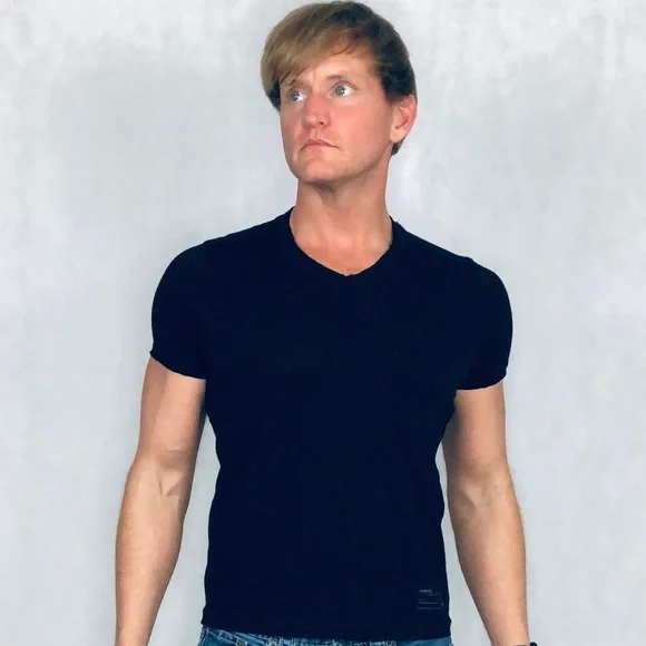 Express Men, Tee Shirt, Black, Size Extra Small - Picture 6 of 8